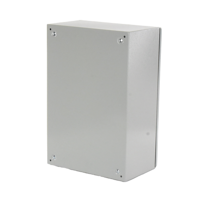 Gabinete Ventilado de Acero IP55 Uso en Exterior (400 x 600 x 250 mm) con Placa Trasera Interior Metálica y Compuerta Inferior Atornillable. Incluye Ventilador, Ventilas, filtros, Chapas y Llave T. Gabinete Ventilado de Acero IP55 Uso en Exterior (400 x 600 x 250 mm) con Placa Trasera Interior Metálica y Compuerta Inferior Atornillable. Incluye Ventilador, Ventilas, filtros, Chapas y Llave T.