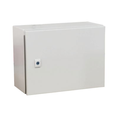 Gabinete de Acero IP66 Uso en Intemperie (500 x 300 x 300 mm) con Placa Trasera Interior Metálica y Compuerta Inferior Atornillable (Incluye Chapa y Llave T). Ideal para Centros de Carga y Tableros de Control Gabinete de Acero IP66 Uso en Intemperie (500 x 300 x 300 mm) con Placa Trasera Interior Metálica y Compuerta Inferior Atornillable (Incluye Chapa y Llave T). Ideal para Centros de Carga y Tableros de Control