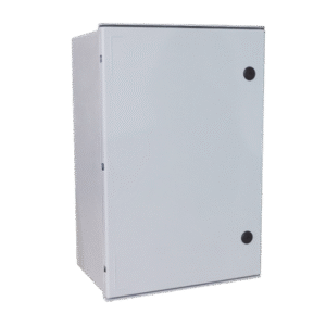 Gabinete de Poliéster IP65 Uso en Intemperie (600 x 800 x 300 mm) con Placa Trasera Interior de Plástico (Incluye Chapa y Llave). Gabinete de Poliéster IP65 Uso en Intemperie (600 x 800 x 300 mm) con Placa Trasera Interior de Plástico (Incluye Chapa y Llave).