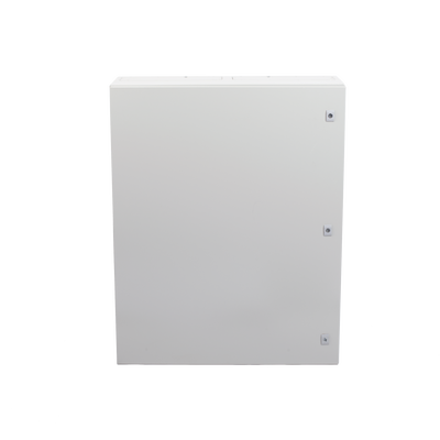 Gabinete de Acero IP66 Uso en Intemperie (800 x 1000 x 300 mm) con Placa Trasera Interior Metálica y Compuerta Inferior Atornillable (Incluye Chapas y Llaves T). Gabinete de Acero IP66 Uso en Intemperie (800 x 1000 x 300 mm) con Placa Trasera Interior Metálica y Compuerta Inferior Atornillable (Incluye Chapas y Llaves T).