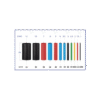 850 Tubos Termoencogibles (Termofit) 2:1, de 12 Diferentes Medidas