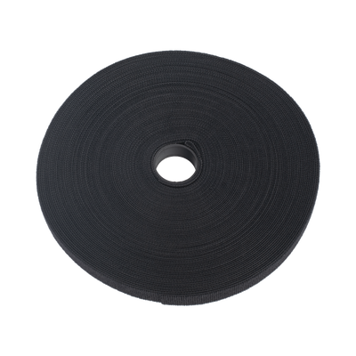 Cinta de Contacto Autoadherente Color Negro / 1.6 cm x 25 metros / Espalda con Espalda (Gancho y Bucle) Cinta de Contacto Autoadherente Color Negro / 1.6 cm x 25 metros / Espalda con Espalda (Gancho y Bucle)