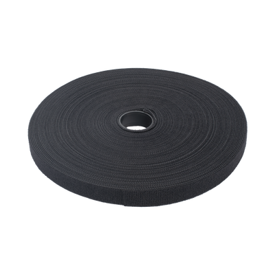 Cinta de Contacto Autoadherente Color Negro / 1.6 cm x 25 metros / Espalda con Espalda (Gancho y Bucle) Cinta de Contacto Autoadherente Color Negro / 1.6 cm x 25 metros / Espalda con Espalda (Gancho y Bucle)