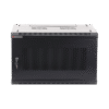 Gabinetes PRECISION, Con Puerta Perforada, de 19in, 6UR, 450mm de Profundidad, Color Negro