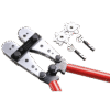 Pinza para Ponchar o Crimpar Terminales Para Cables de Calibres 8 AWG a 4/0 AWG