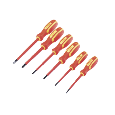 Juego de 6 desarmadores Aislados Bicolor 1000v Juego de 6 desarmadores Aislados Bicolor 1000v
