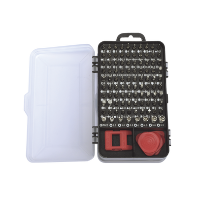 Juego de Reparación de Pantallas o Dispositivos Electrónicos de Uso Fino con 115 piezas con Estuche de Almacenaje. Juego de Reparación de Pantallas o Dispositivos Electrónicos de Uso Fino con 115 piezas con Estuche de Almacenaje.