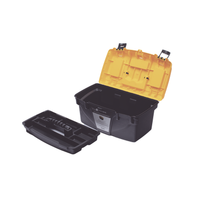 Caja Porta Herramientas 17", 44x26x23 cm Bicolor con Compartimientos para Tornillos. Caja Porta Herramientas 17", 44x26x23 cm Bicolor con Compartimientos para Tornillos.