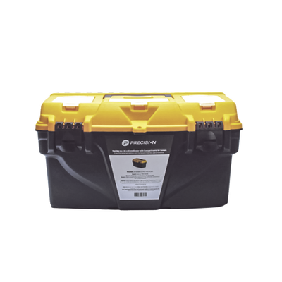 Caja Porta Herramientas 17", 44x26x23 cm Bicolor con Compartimientos para Tornillos. Caja Porta Herramientas 17", 44x26x23 cm Bicolor con Compartimientos para Tornillos.