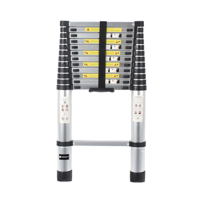 Escalera Telescópica de Aluminio de 3.8 Metros de Altura Escalera Telescópica de Aluminio de 3.8 Metros de Altura