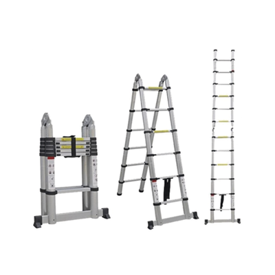 Escalera Telescópica de Aluminio Tipo Tijera de 1.9 + 1.9 Metros de Altura Escalera Telescópica de Aluminio Tipo Tijera de 1.9 + 1.9 Metros de Altura