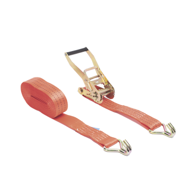 Eslinga Sintética de 50 mm x 10 Metros. Con Gancho y Tensor Metálico. Eslinga Sintética de 50 mm x 10 Metros. Con Gancho y Tensor Metálico.