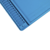 Tapete de silicona de 45 x 30 cm, resistente al calor con áreas magnéticas y de almacenamiento de componentes, ideal para la reparación de equipos y tarjetas electrónicas.