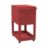 Carro para Herramental Metálico Uso Rudo 1 Cajón Superior con Chapa / 5 Cajones Deslizables / Charola Inferior / 77 x 94 x 50 cm (An x Al x Prof.)