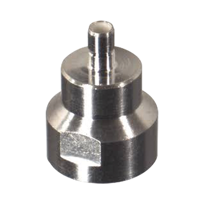 Adaptador UNIDAPT Hembra a SMB Jack (Pin Macho), Plata/ Oro/ Teflón.