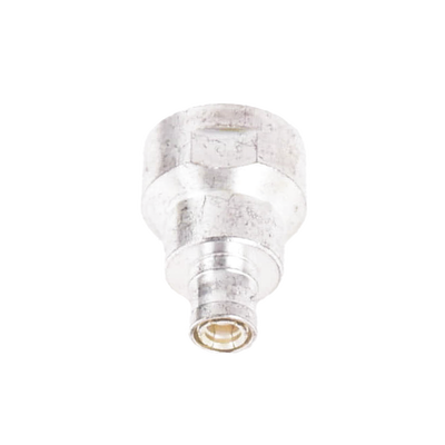 Adaptador UNIDAPT Hembra a Conector SMB Plug (Pin Hembra), Plata/ Oro/ Teflón.