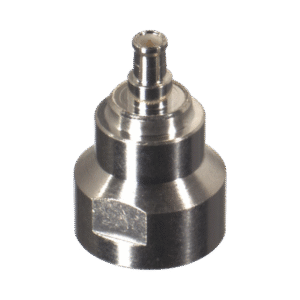 Adaptador UNIDAPT Hembra a MCX Macho. Plata/ Oro/ Teflón. Adaptador UNIDAPT Hembra a MCX Macho. Plata/ Oro/ Teflón.