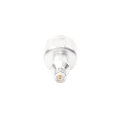 Adaptador UNIDAPT Hembra a SMA Hembra Inverso. Plata / Oro / Teflón. Adaptador UNIDAPT Hembra a SMA Hembra Inverso. Plata / Oro / Teflón.