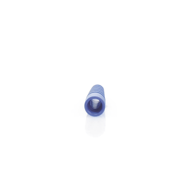 Soporte Azúl de Alivio a Tensión en Conectores y Cables tipo RG-58/U, RG-142/U, LMR-195.