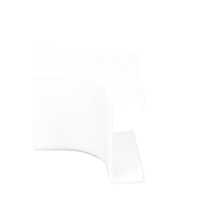 Esquinero interior blanco de PVC auto extinguible, para canaleta PT48 (6120-01002 Esquinero interior blanco de PVC auto extinguible, para canaleta PT48 (6120-01002