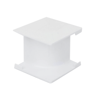 Esquinero interior blanco de PVC auto extinguible, para canaleta PT48 (6120-01002 Esquinero interior blanco de PVC auto extinguible, para canaleta PT48 (6120-01002