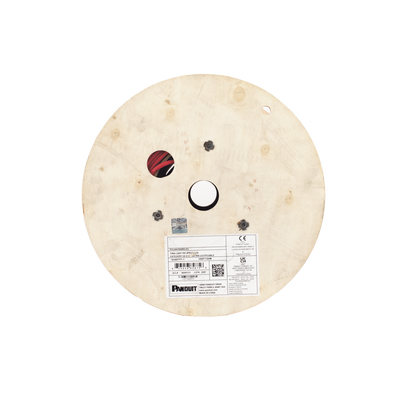 Bobina de Cable UTP de 4 Pares, Vari-MaTriX, Cat6A, 23 AWG, LSZH (Libre de Gases Tóxicos), Color Rojo, 305m