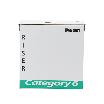 Bobina de Cable UTP, Categoría 6 de Alto Rendimiento (+350 MHz), 23 AWG, PVC (CMR, Riser), Bobina de 305 m, Color Azul