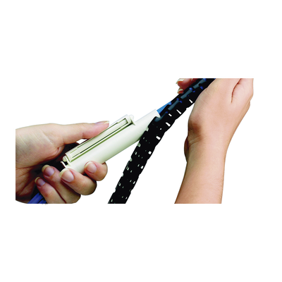 Espira para Arnés Dividido Pan-Wrap™, Color Natural, Diámetro Nominal 0.5, Paquete de 1 Rollo de 61 Metros.