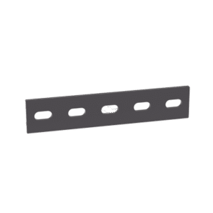 Kit de 12 Piezas de Barra de Empalme de 5 Orificios, Para Fabricación de Curvas con Charola Wire Basket en Campo, Color Negro