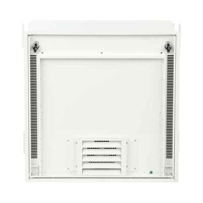Gabinete PanZone Premium, de Montaje en Techo, Con 2 UR Para Equipo Activo y 6 UR Para Paneles de Parcheo, Fabricado en Acero, Color Blanco