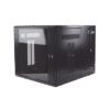 Gabinete PanZone de Montaje en Pared, de 19in, Puerta con Ventana de Seguridad, 12 UR, 762mm de Profundidad, Color Negro Gabinete PanZone de Montaje en Pared, de 19in, Puerta con Ventana de Seguridad, 12 UR, 762mm de Profundidad, Color Negro
