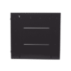 Gabinete PanZone de Montaje en Pared, de 19in, Puerta con Ventana de Seguridad, 12 UR, 762mm de Profundidad, Color Negro Gabinete PanZone de Montaje en Pared, de 19in, Puerta con Ventana de Seguridad, 12 UR, 762mm de Profundidad, Color Negro