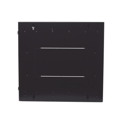 Gabinete PanZone de Montaje en Pared, de 19in, Puerta con Ventana de Seguridad, 12 UR, 762mm de Profundidad, Color Negro Gabinete PanZone de Montaje en Pared, de 19in, Puerta con Ventana de Seguridad, 12 UR, 762mm de Profundidad, Color Negro