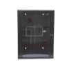 Gabinete PanZone de Montaje en Pared, de 19in, Puerta con Ventana de Seguridad, 18 UR, 635mm de Profundidad, Color Negro Gabinete PanZone de Montaje en Pared, de 19in, Puerta con Ventana de Seguridad, 18 UR, 635mm de Profundidad, Color Negro