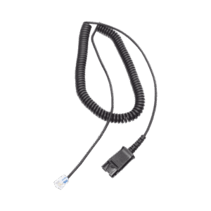 Cable adaptador para diademas modelo HT101, HT201 y HT202 para compatibilidad con teléfonos Grandstream, análogos, digitales, etc.