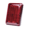 Luz de advertencia Quadraflare LED, Flasher Integrado y Mica de color Rojo