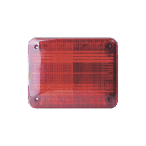 Luz de advertencia Quadraflare LED, Flasher Integrado y Mica de color Rojo Luz de advertencia Quadraflare LED, Flasher Integrado y Mica de color Rojo