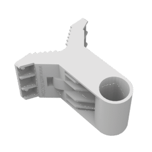 (QM) Adaptador básico de montaje en pared para antenas pequeñas punto a punto y sector