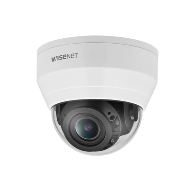 Cámara IP Tipo Domo Interior 5 Megapíxel / Lente motorizado 3.2 - 10mm / IR 20M / WDR 120db / H.265 & WiseStream Cámara IP Tipo Domo Interior 5 Megapíxel / Lente motorizado 3.2 - 10mm / IR 20M / WDR 120db / H.265 & WiseStream
