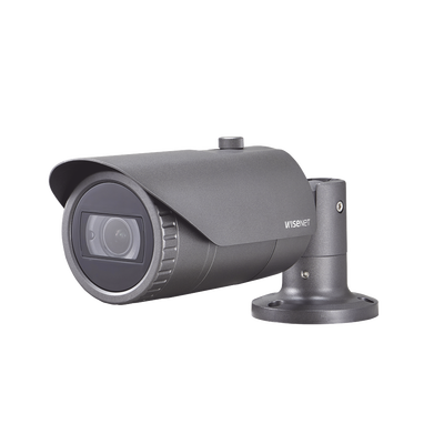 Cámara IP Tipo Bala Antivandálica 2 Megapíxel / Lente Varifocal 3.2 - 10mm / IR 30M / WDR 120db / IP66 / H.265 & WiseStream