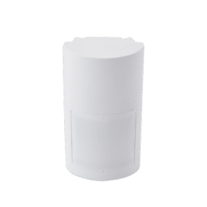 Detector de Movimiento Pasivo / Inalambrico (alimentación) / Altura de montaje 0.8m a 2.7 m ajustable / 100% Exterior / Compatible con cualquier panel de alarma