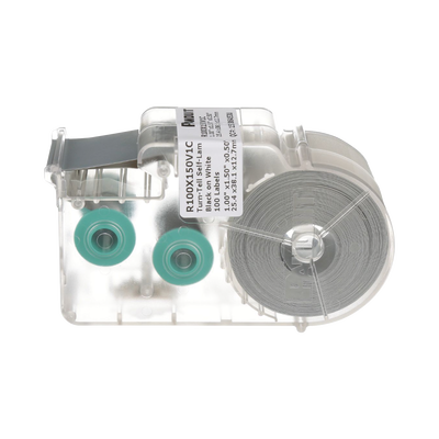 Casete de 100 Etiquetas Autolaminadas Turn-Tell, Con Rotación para Mejor Visibilidad, para Cables de Redes de Cobre o Fibra Óptica, de 5.5 a 7.1 mm de Diámetro Casete de 100 Etiquetas Autolaminadas Turn-Tell, Con Rotación para Mejor Visibilidad, para Cables de Redes de Cobre o Fibra Óptica, de 5.5 a 7.1 mm de Diámetro