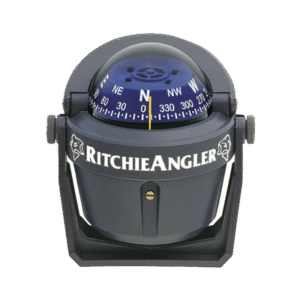 Brújula serie Ritchie Angler con iluminación nocturna en color verde.