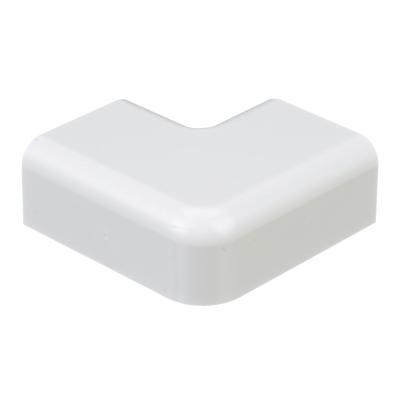 Conexión en ángulo recto "L", para uso con canaleta LD10, material ABS, Color Blanco Conexión en ángulo recto "L", para uso con canaleta LD10, material ABS, Color Blanco