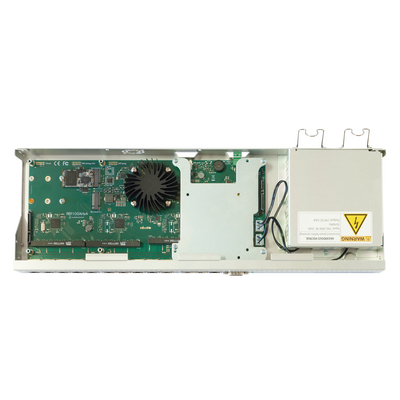 RB1100AHx4 Dude Edition, 13 Puertos Gigabit, Almacenamiento M.2 60GB para Base de Datos Dude