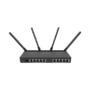 Router con Wi-Fi 4x4 MU-MIMO, hasta 2 watts de potencia, antenas de 3 dBi, 10 puertos Gigabit, 1 Puerto SFP+