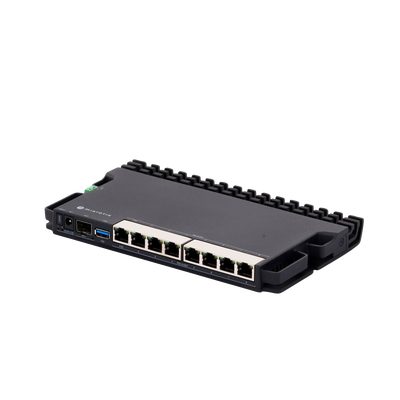 RB5009UPr+S+IN 8 puertos PoE in/out, 1 SFP+, Solo RouterOS v7