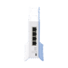 (hAP lite TC) 4 Puertos Fast Ethernet, Wi-Fi 2.4 GHz 802.11 b/g/n y base tipo Torre
