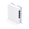 (hAP lite TC) 4 Puertos Fast Ethernet, Wi-Fi 2.4 GHz 802.11 b/g/n y base tipo Torre