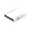 RouterBoard, 5 Puertos Gigabit Ethernet, 1 Puerto USB, WiFi 2.4 GHz 802.11b/g/n, Antena de 2.5 dbi hasta 1W de potencia